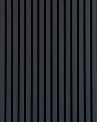 Herringbone Black Acoustic Wood Slat Wall Panel-21mm(24''W × 106''H)