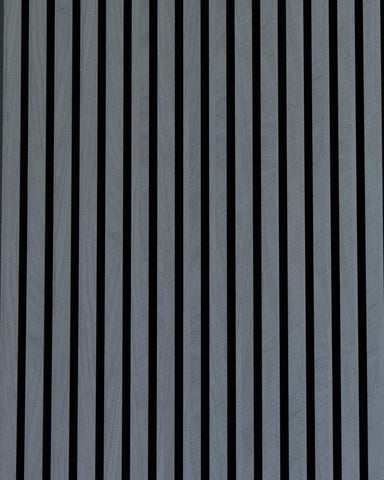 Herringbone Grey Acoustic Wood Slat Wall Panel-21mm(24''W × 106''H)