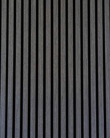 Silver Oak Acoustic Wood Slat Wall Panel-21mm(24''W × 106''H)