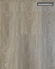Light Brown Oak SPC Rigid‑Core Flooring (5.5 mm Thickness with 0.3 mm SPC Wear Layer) – $1.65 CAD/sq ft | 23.57 sq ft/box ($38.89 CAD/box)