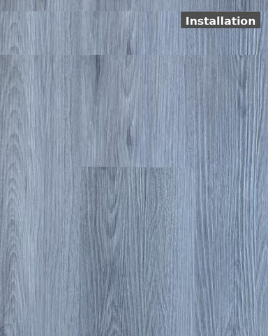 Dark Grey Oak SPC Rigid‑Core Flooring (5.5 mm Thickness with 0.3 mm SPC Wear Layer) – $1.55 CAD/sq ft | 23.57 sq ft/box ($36.53 CAD/box)