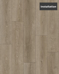 Weathered Grey Oak SPC Rigid‑Core Flooring (6.5 mm Thickness with 0.5 mm SPC Wear Layer) – $2.05 CAD/sq ft | 22.44 sq ft/box ($46.00 CAD/box)