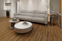 Rich Chestnut Oak SPC Rigid‑Core Flooring (6.5 mm Thickness with 0.5 mm SPC Wear Layer) – $2.15 CAD/sq ft | 22.44 sq ft/box ($48.25 CAD/box)