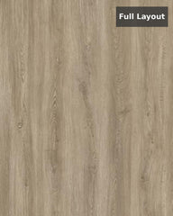Natural Beige Oak SPC Rigid‑Core Flooring (6.5 mm Thickness with 0.5 mm SPC Wear Layer) – $2.25 CAD/sq ft | 22.44 sq ft/box ($50.49 CAD/box)