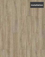 Natural Beige Oak SPC Rigid‑Core Flooring (6.5 mm Thickness with 0.5 mm SPC Wear Layer) – $2.25 CAD/sq ft | 22.44 sq ft/box ($50.49 CAD/box)