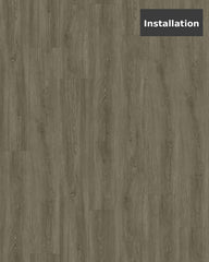 Smoky Taupe Oak SPC Rigid‑Core Flooring (6.5 mm Thickness with 0.5 mm SPC Wear Layer) – $2.20 CAD/sq ft | 22.44 sq ft/box ($49.37 CAD/box)