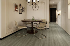 Smoky Taupe Oak SPC Rigid‑Core Flooring (6.5 mm Thickness with 0.5 mm SPC Wear Layer) – $2.20 CAD/sq ft | 22.44 sq ft/box ($49.37 CAD/box)