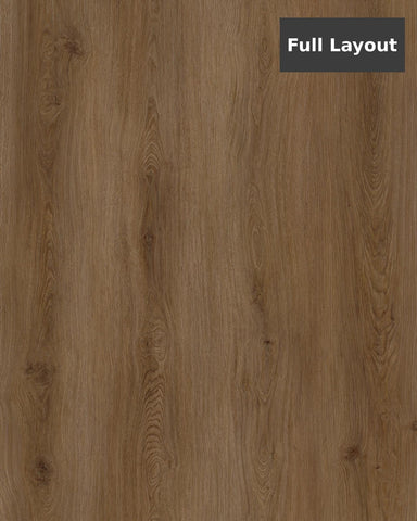 Rustic Walnut Oak SPC Rigid‑Core Flooring (6.5 mm Thickness with 0.5 mm SPC Wear Layer) – $2.35 CAD/sq ft | 22.44 sq ft/box ($52.73 CAD/box)