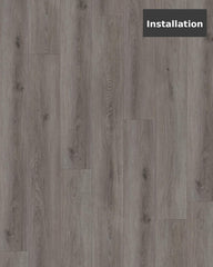 Ash Grey Oak SPC Rigid‑Core Flooring (6.5 mm Thickness with 0.5 mm SPC Wear Layer) – $2.25 CAD/sq ft | 22.44 sq ft/box ($50.49 CAD/box)