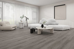 Ash Grey Oak SPC Rigid‑Core Flooring (6.5 mm Thickness with 0.5 mm SPC Wear Layer) – $2.25 CAD/sq ft | 22.44 sq ft/box ($50.49 CAD/box)