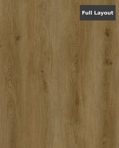 Golden Oak SPC Rigid‑Core Flooring (6.5 mm Thickness with 0.5 mm SPC Wear Layer) – $2.25 CAD/sq ft | 22.44 sq ft/box ($50.49 CAD/box)