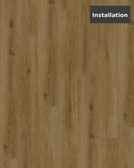 Golden Oak SPC Rigid‑Core Flooring (6.5 mm Thickness with 0.5 mm SPC Wear Layer) – $2.25 CAD/sq ft | 22.44 sq ft/box ($50.49 CAD/box)
