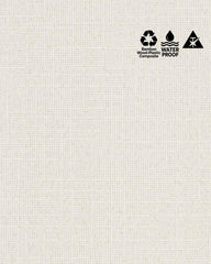 Ivory Linen‑Textured Fiber‑Covered WPC Bamboo‑Wood Wall Panel – 8 mm (47.24″ × 110.24″)