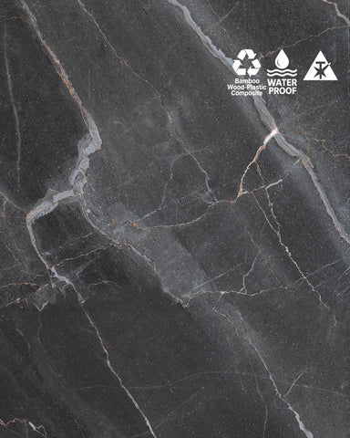 Charcoal Copper‑Veined WPC Bamboo‑Wood PVC Wall Panel – 8 mm (47.24″ × 110.24″)