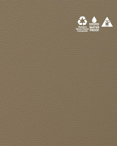 Desert Taupe Pebble‑Grain WPC Bamboo‑Wood PVC Wall Panel – 8 mm (47.24″ × 110.24″)