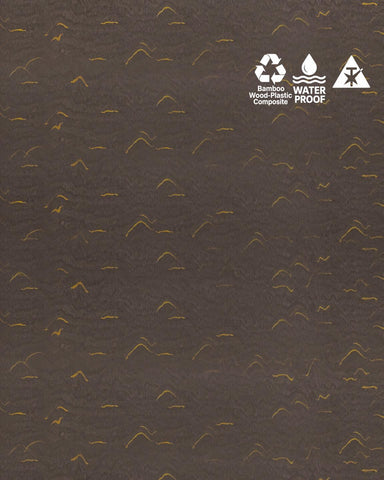 Gold Vein‑Accented WPC Bamboo‑Wood PVC Wall Panel– 8 mm (47.24″ × 110.24″)